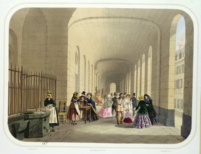 The Grande Grille and Puits Chomel Water Sources at Vichy by Charles Bour